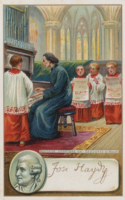 Att bemästra ett oratorium av Joseph Haydn av European School
